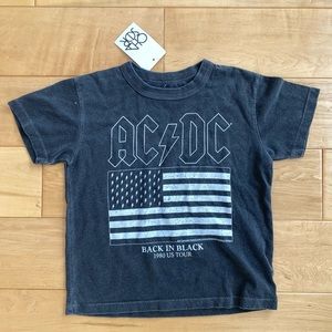 Chaser NWT AC/DC Tee Size 6